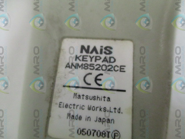 NAIS ANM85202CE KEYPAD *USED*