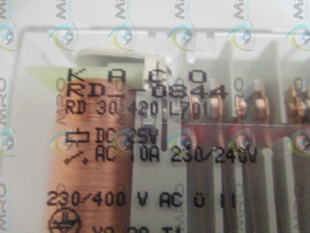 KACO RD-0844 RELAY 25VDC *USED*