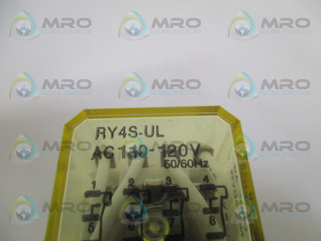 IDEC RY4S-UL 110-120VAC *NEW NO BOX*