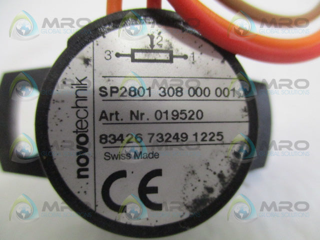 NOVOTECHNIK SP2801308000001 POTENTIOMETER *NEW NO BOX*