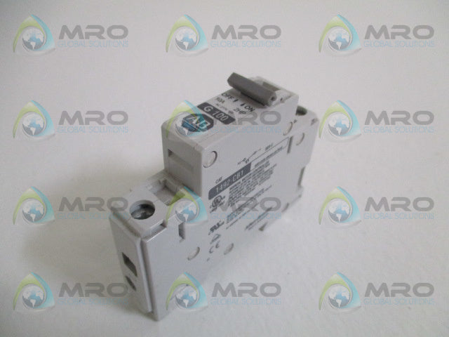ALLEN BRADLEY 1492-CB1G100 SER. C CIRCUIT BREAKER 10A 2HP *USED*