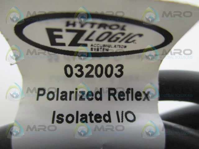 HYTROL EZ LOGIC 032003 POLARIZED REFLEX ISOLATED I/O SENSOR *NEW NO BOX*