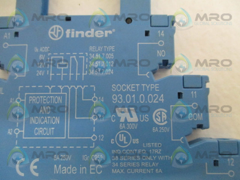 FINDER 93.01.0.024 TERMINAL BLOCK  UNMP