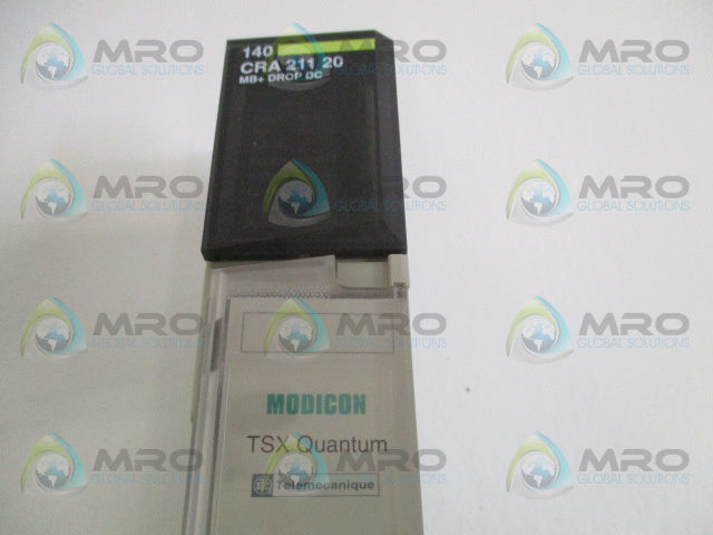 SCHNEIDER MODICON TSX QUANTUM 140CRA21120 DIP DROP INTERFACE MODULE *NEW NO BOX*