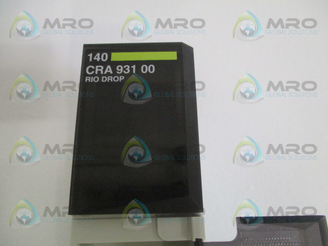 SCHNEIDER AEG TSX QUANTUM 140CRA93100 RIO DROP MODULE *USED*