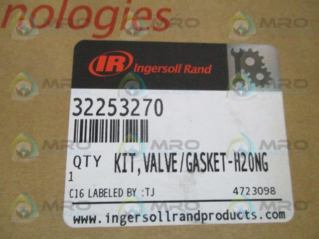 INGERSOLL RAND 32253270 VALVE GASKET KIT *NEW IN BOX*