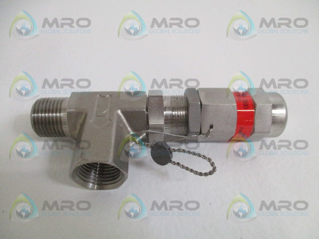 SWAGELOK SS-R4M8F8 PRESSURE RELIEF VALVE 800PSI *NEW NO BOX*