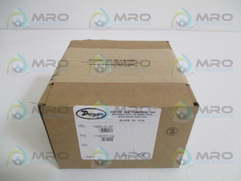 DWYER 1950-0-2F * FACTORY SEALED *