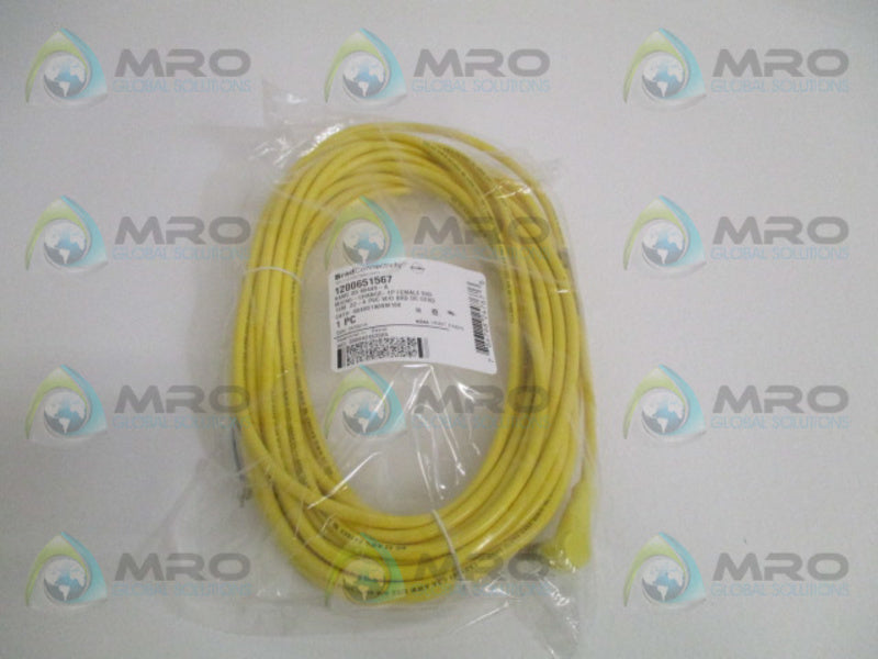 DANIEL WOODHEAD 804001A09M100 80449-A CORDSET * NEW IN FACTORY BAG *