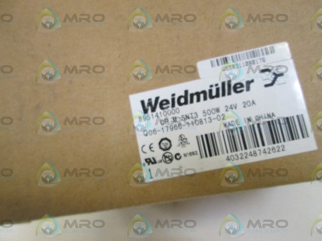 WEIDMULLER POWER SUPPLY 8951410000 *NEW IN BOX*
