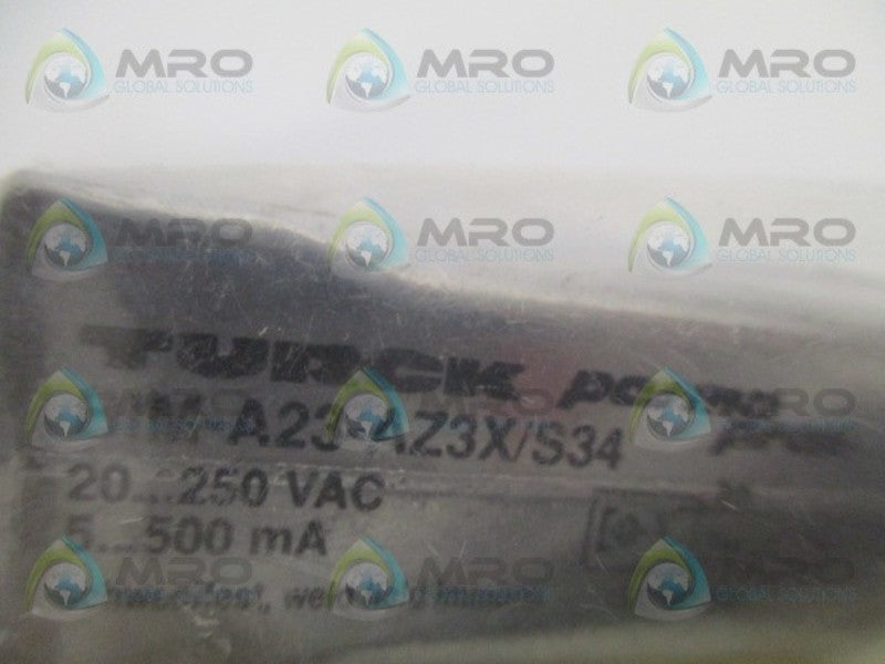 TURCK BIM-A23-AZ3X/S34 INDUCTIVE PROXIMITY SENSOR *NEW IN FACTORY BAG*