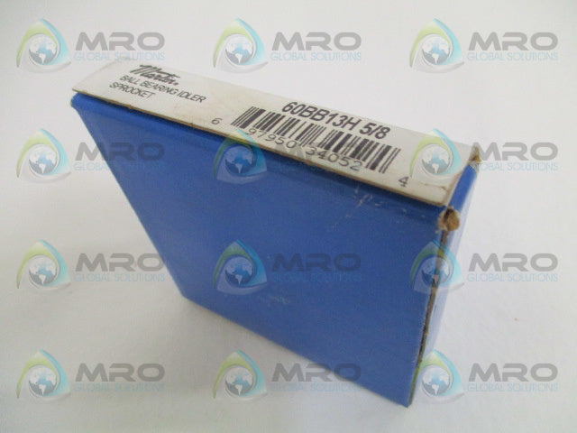 MARTIN 60BB13H BALL BEARING IDLER SPROCKET 5/8" *FACTORY SEALED*