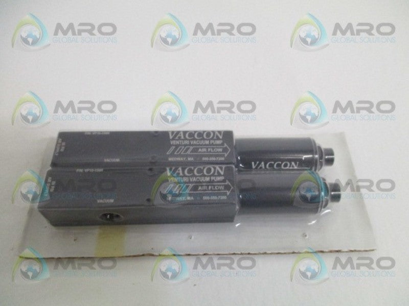 VACCON VP10-150H VENTURI VACUUM PUMP (PKG. OF 2) *NEW IN ORIGINAL PACKAGE*