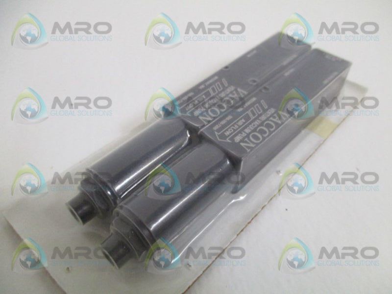 VACCON VP10-150H VENTURI VACUUM PUMP (PKG. OF 2) *NEW IN ORIGINAL PACKAGE*