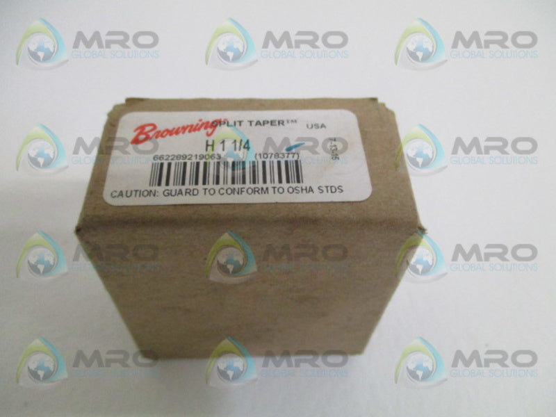 BROWNING 1078377 H SPLIT TAPER BUSHING 1-1/4" * FACTORY SEALED *