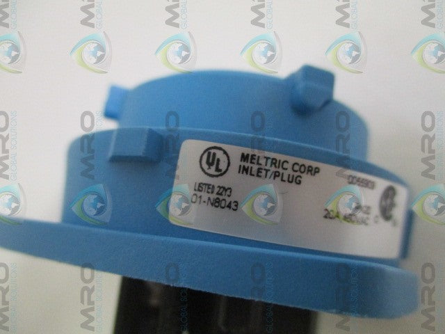 MELTRIC 01-N8043 INLET/PLUG *NEW IN BOX*