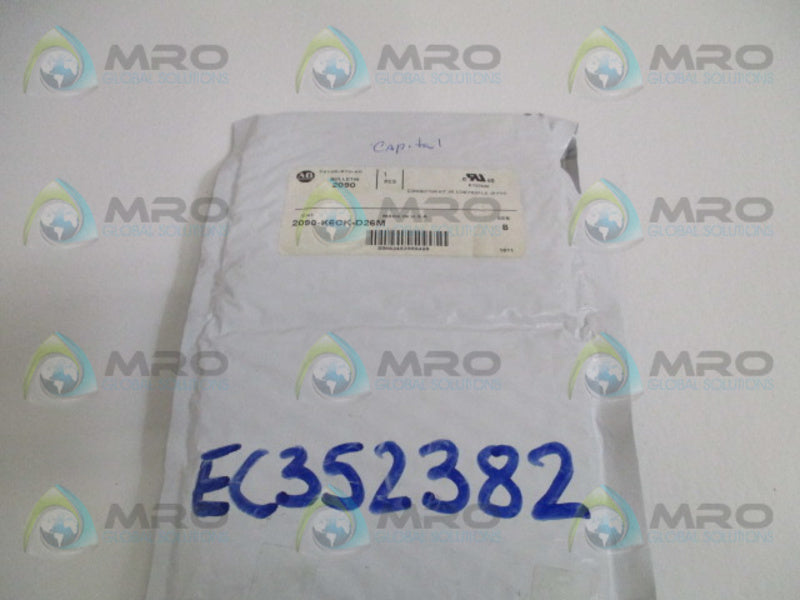 ALLEN BRADLEY 2090-K6CK-D26M SER. B CONNECTOR KIT * NEW IN ORIGINAL PACKAGE *