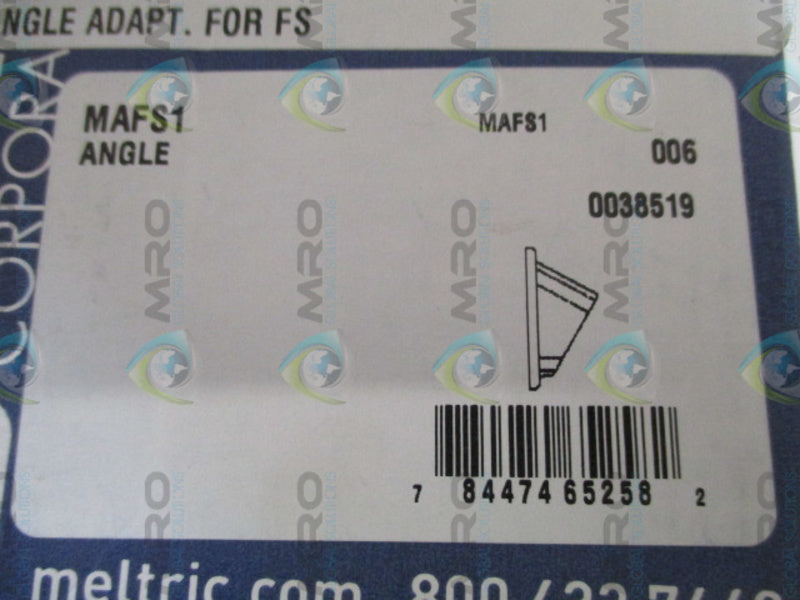 MELTRIC MAFS1 ANGLE ADAPTER (AS PICTURED) *NEW IN BOX*