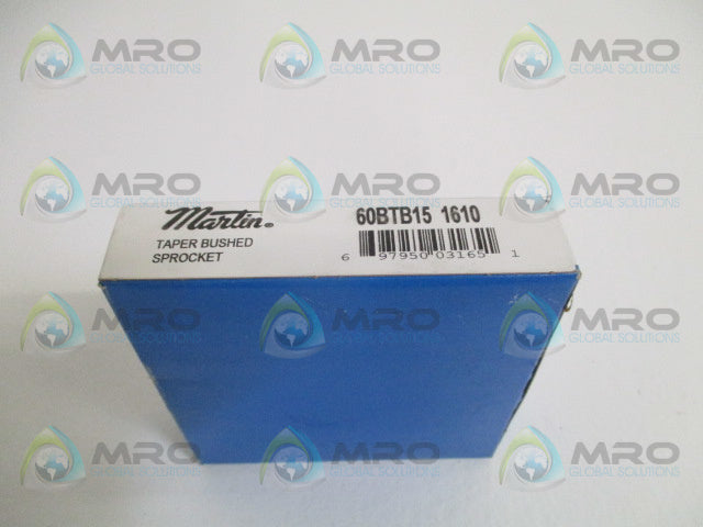MARTIN 60BTB15 1610 TAPER BUSHED SPROCKET *FACTORY SEALED*