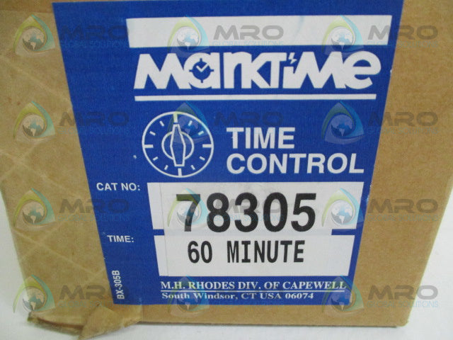 MARK TIME 78305 TIME CONTROLS 60 MIN. *NEW IN BOX*