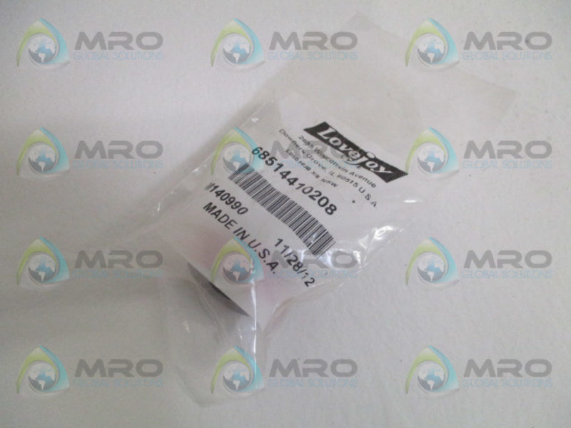 LOVEJOY 68514410208 COUPLING HUB 3/8" *NEW IN FACTORY BAG*