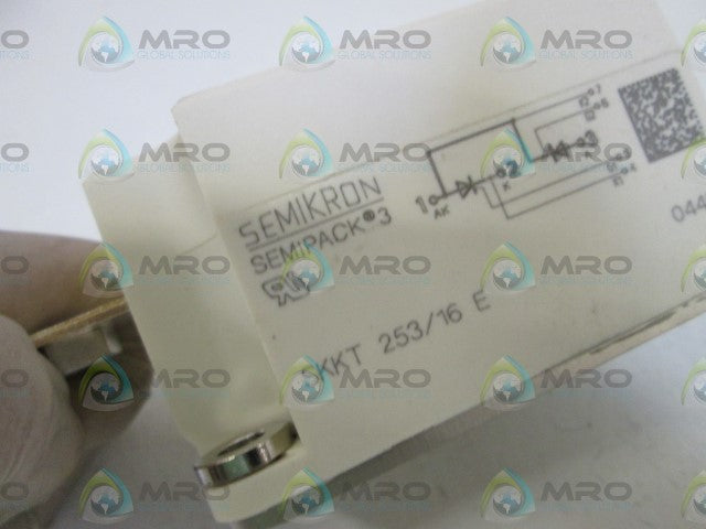 SEMIKRON THYRISTOR DIODE MODULE SKKT 253/16 E *NEW NO BOX*
