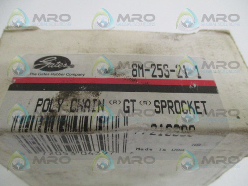 GATES 8M-25S-21 POLY CHAIN SPROCKET 1" *NEW IN BOX*
