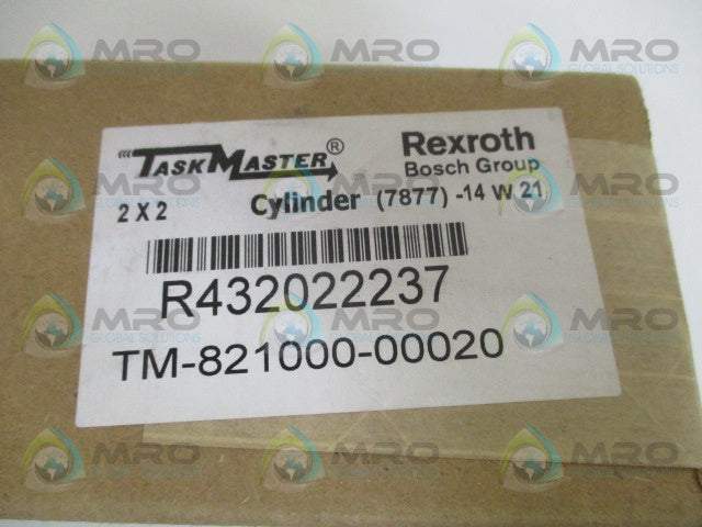 REXROTH R432022237 TM-821000-00020 CYLINDER 2"x2" *NEW IN BOX*