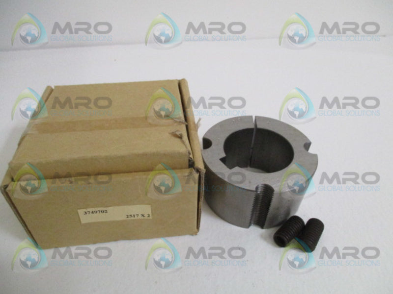 INDUSTRIAL MRO 2517 TAPER BUSHING 2" *NEW IN BOX*