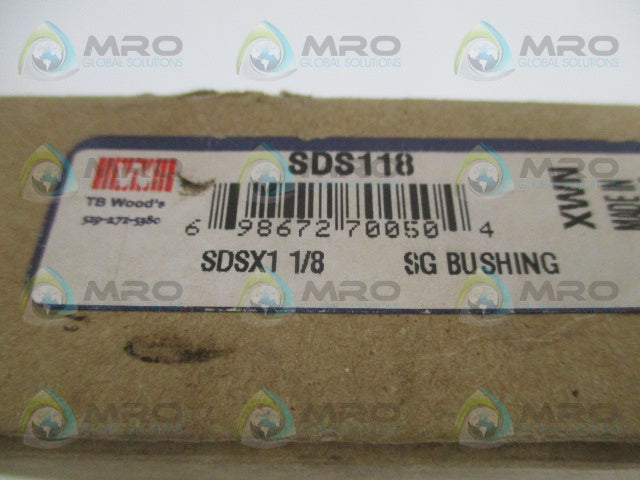 TB WOOD'S SDS SURE GRIP BUSHING 1-1/8" *FACTORY SEALED*