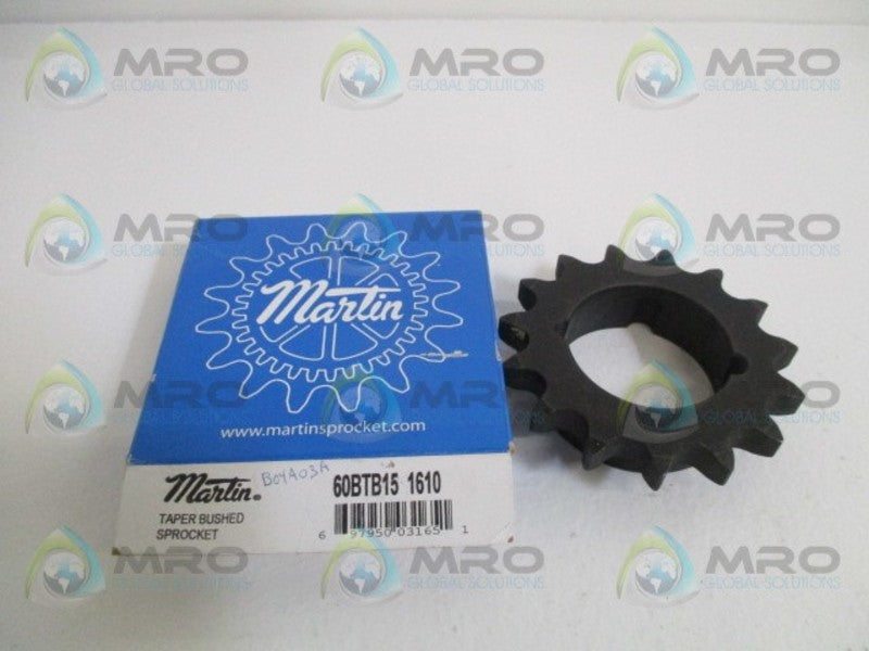 MARTIN 60BTB15 1610 TAPER BUSHED SPROCKET 2-1/8" *NEW IN BOX*
