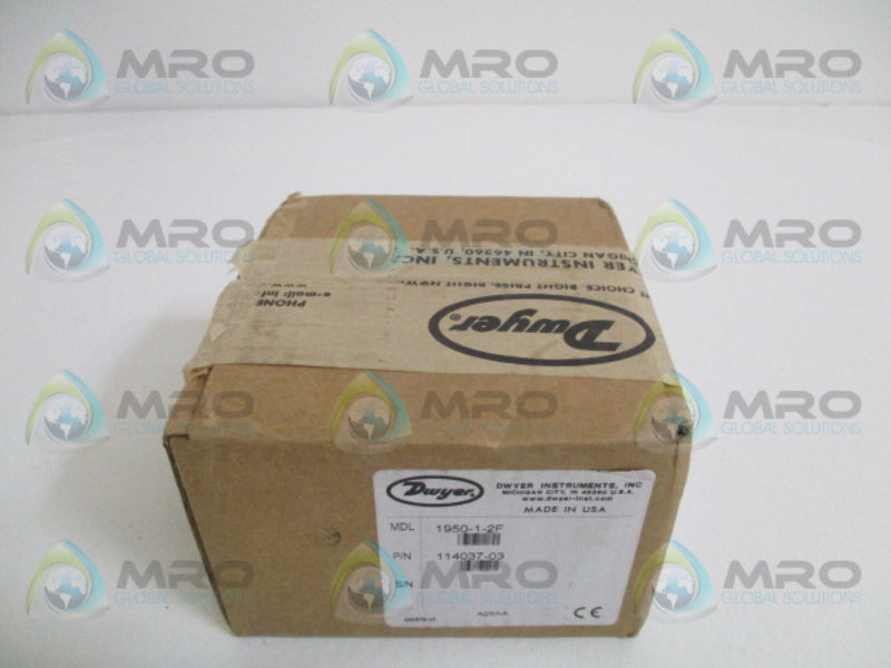 DWYER 1950-1-2F EXPLOSION PROOF PRESSURE SWITCH * FACTORY SEALED *