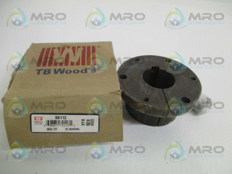 TB WOODS SK112 SK SPLIT TAPER LOCK BUSHING 1-1/2" *NEW IN BOX*