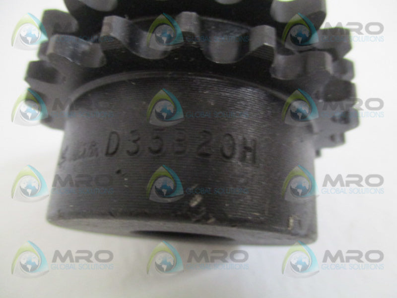MARTIN D35B20H SPROCKET ROLLERD DOUBLE B 3/4" *NEW IN BOX*
