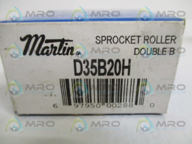 MARTIN D35B20H SPROCKET ROLLERD DOUBLE B 3/4" *NEW IN BOX*