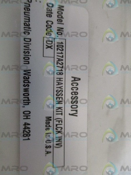 HAYSSEN 10217A2718 SEAL KIT * NEW IN FACTORY BAG *