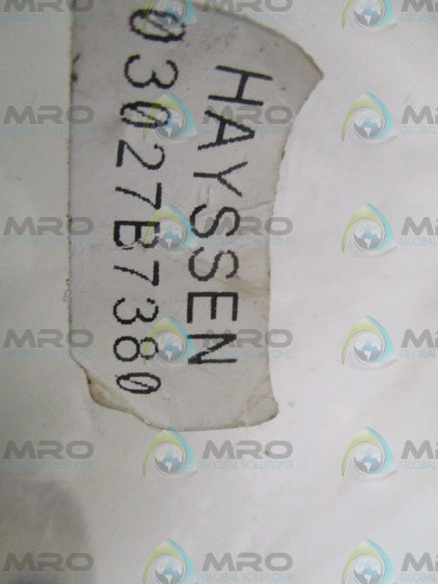 HAYSSEN 03027B7380 LOCKING COLLAR JAW ASSEMBLY *NEW IN FACTORY BAG*