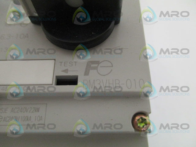 FUJI ELECTRIC BM3VHB-010 MANUAL MOTOR STARTER 6.3-10A *NEW IN BOX*