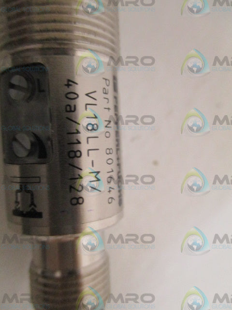 PEPPERL+FUCHS VL18LL-M/40a/118/128 FIBER OPTIC SENSOR *NEW IN BOX*