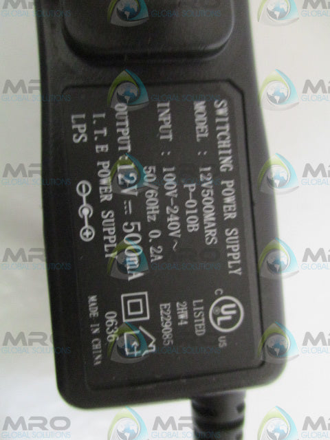 INDUSTRIAL MRO 12V500MARS SWITCHING POWER SUPPLY *NEW IN BOX*