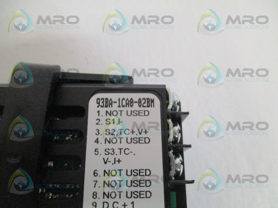 WATLOW 93BA-1CA0-02BM TEMPERATURE CONTROLLER *NEW IN BOX*