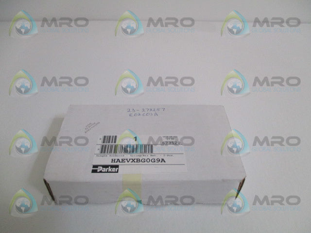PARKER HAEVXBG0G9A SINGLE SOLENOID VALVE *FACTORY SEALED*