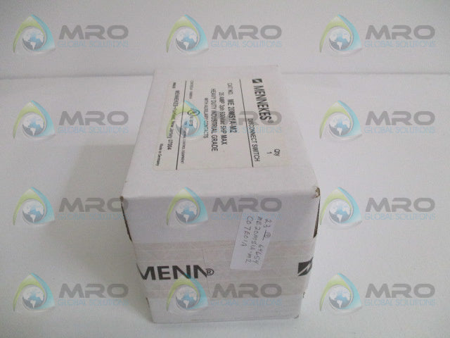 MENNEKES ME20MS1A-M2 DISCONNECT SWITCH *FACTORY SEALED*