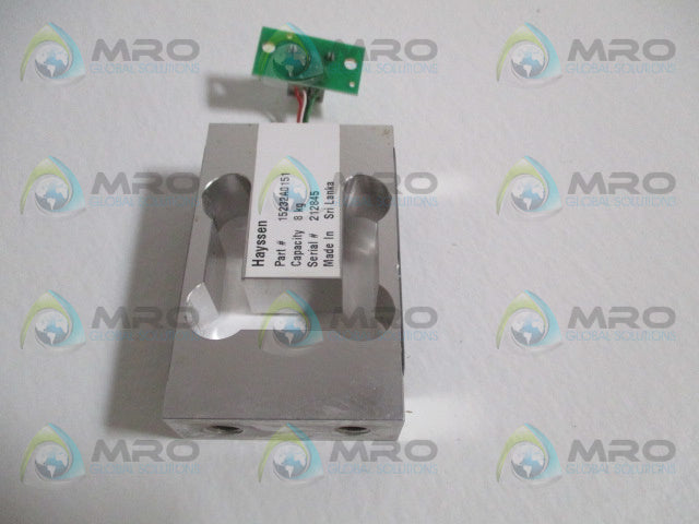 HAYSSEN 15232A0151 LOAD CELL 8kg *USED*