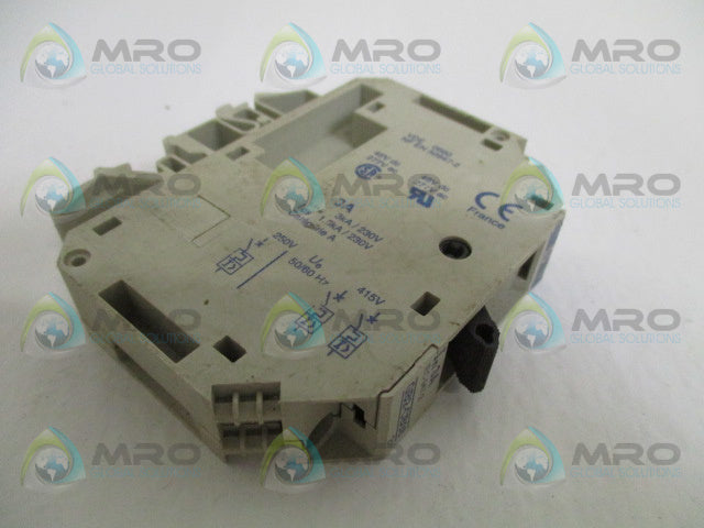 TELEMECANIQUE GB2-CB08 CIRCUIT BREAKER 3A *USED*