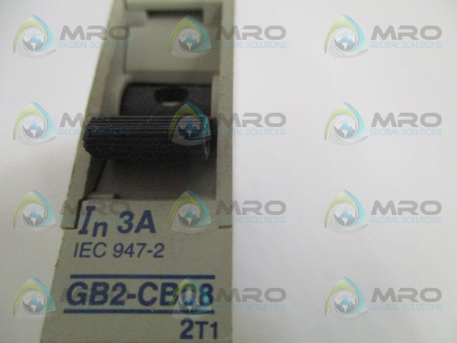 TELEMECANIQUE GB2-CB08 CIRCUIT BREAKER 3A *USED*