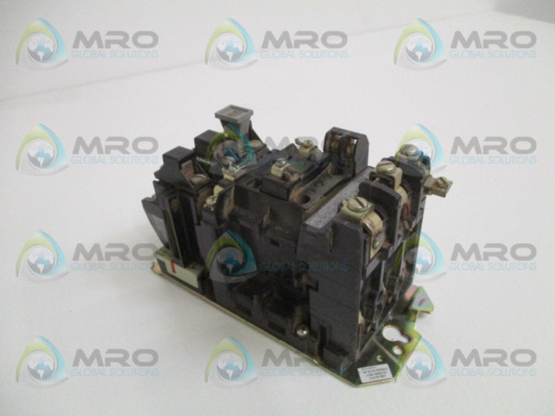 ALLEN BRADLEY 509-BOA SER. B SIZE 1 STARTER *USED*