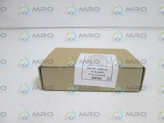 FESTO VALVE REPAIR KIT 105301 * FACTORY SEALED *