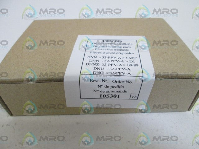 FESTO VALVE REPAIR KIT 105301 * FACTORY SEALED *