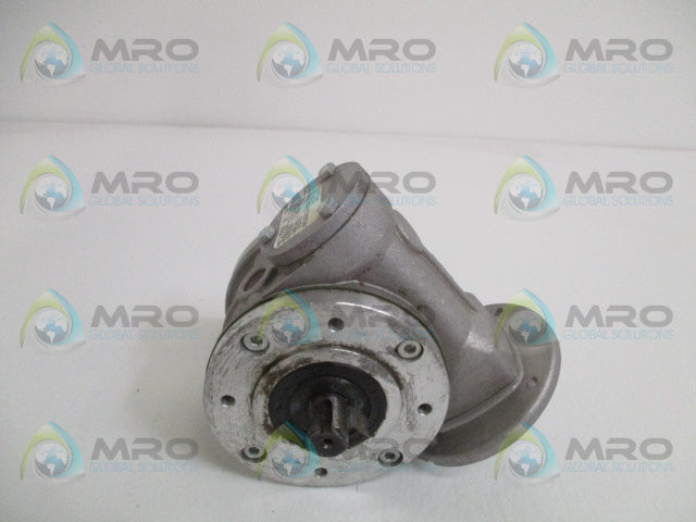 S.T.M. RMI40PP GEAR MOTOR RATIO: 1:70 *USED*